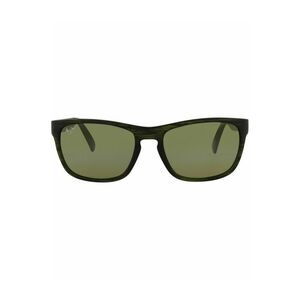 Maui Jim Square-Frame Nylon Sunglasses Green Unisex-Adult